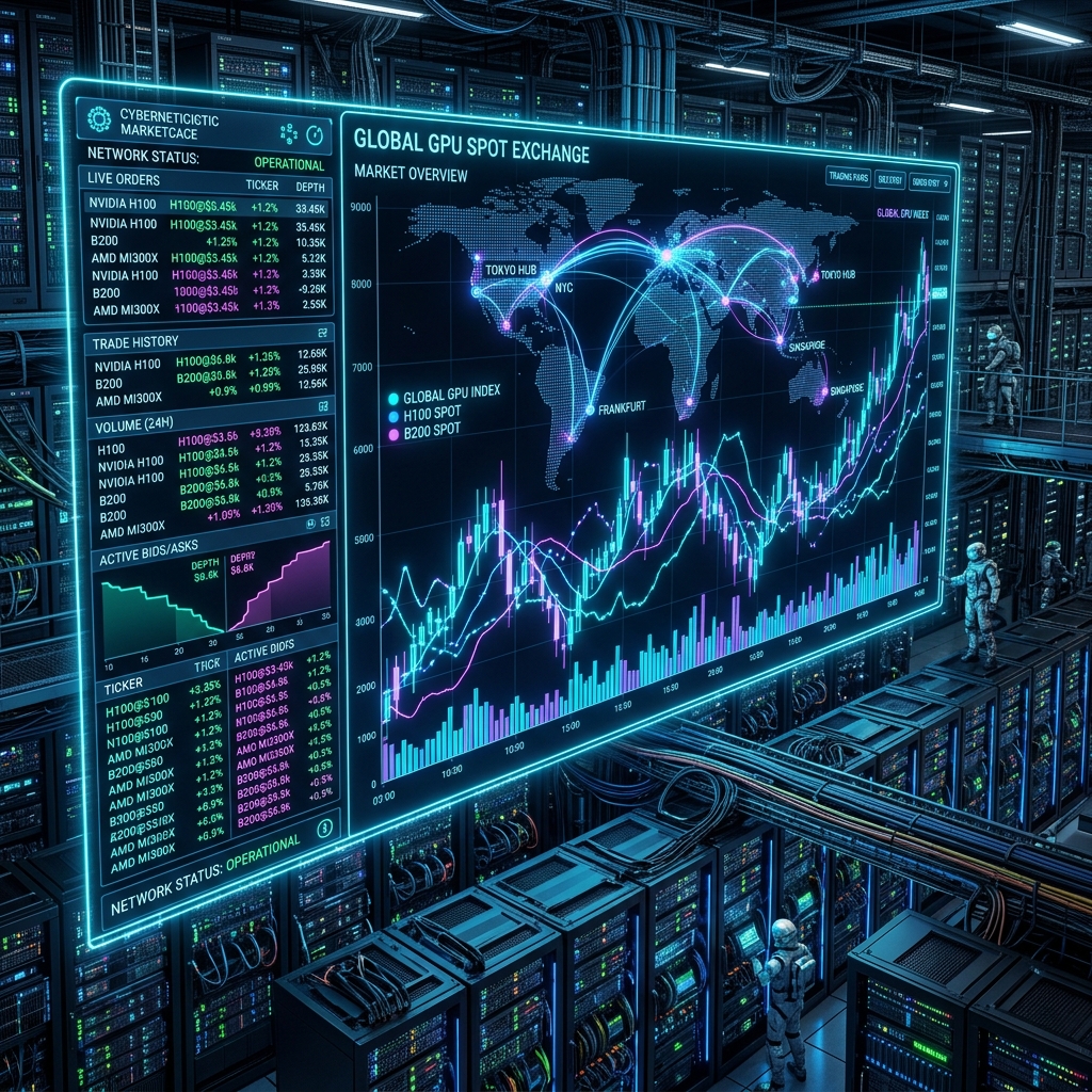 Global GPU Spot Marketplace Exchange